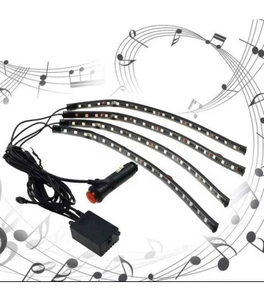 اتمسفر لایت RGB خودرو بزرگ 18 LED