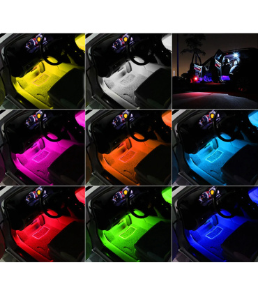 اتمسفر لایت RGB خودرو بزرگ 18 LED