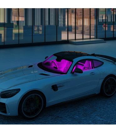 اتمسفر لایت RGB خودرو بزرگ 18 LED