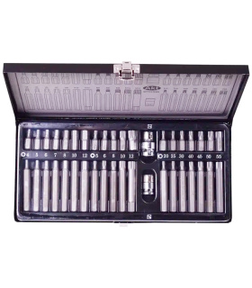 جعبه بیت 40 عددی آلن ستاره T ، شش گوش H و M ام هزارخار ای کی تی AKT مدل BT10-S40