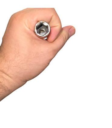 آچار شمع تاشو بلند سایز 16 میلیمتر تو لاستیکی ژوبین XUBIN مدل 16