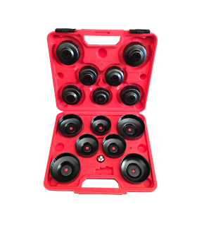 کیت 15 عددی آچار فیلتر روغن کاسه ای خودرویی ام پاور EMPOWER مدل 15P