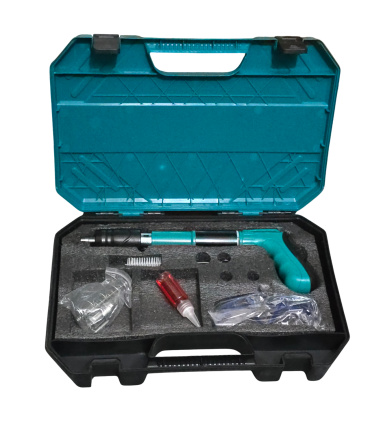 میخکوب دستی چاشنی خور مکسین MAXIN مدل MX4785 با لوازم و بدون میخ (جعبه سبز)