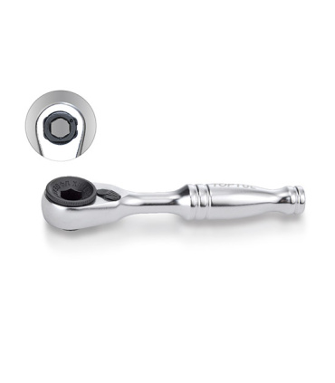 دسته جغجغه ای بیت گیر سایز 1/4 اینچ / 6 میلیمتر 60 دنده تاپ تول TOPTUL مدل CHDV0801