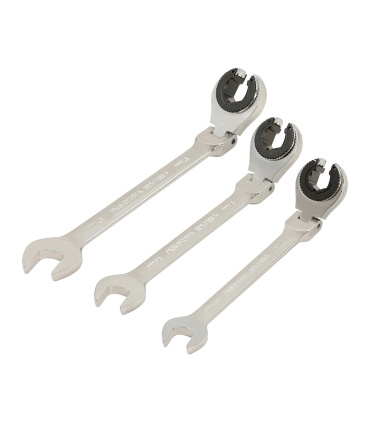 آچار سایز 12 یک سر تخت یکسر رینگی جغجغه ای چاکدار سرتاشو داناپلاس DANAPLUS مدل D5512