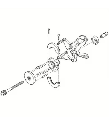 ست ابزار بیرون‌ کش پولی و بلبرینگ با بازوهای نیم دایره ای مکسین MAXIN مدل MJ55