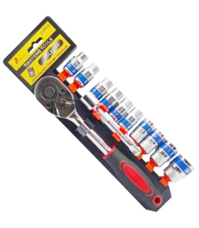 ست بکس ریلی 12عددی 8 تا 24 درایو 1/2 اینچ تیان فنگ تولز TIANFENG TOOLS مدل 12PO