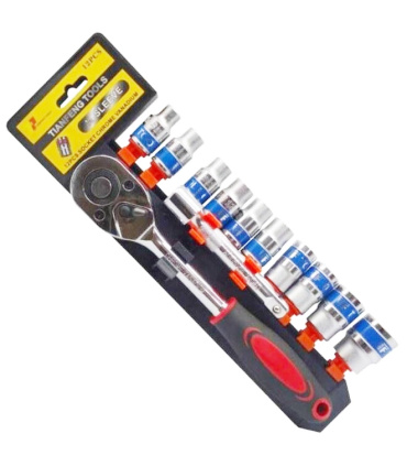 ست بکس ریلی 12عددی 8 تا 24 درایو 1/2 اینچ تیان فنگ تولز TIANFENG TOOLS مدل 12PO