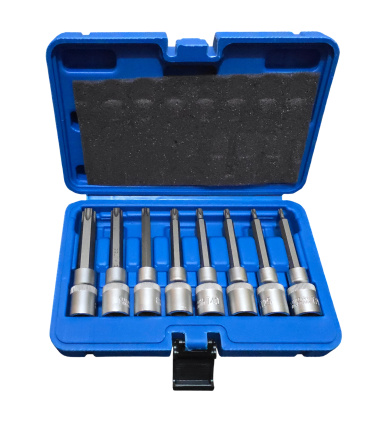 جعبه 8 عددی آلن بکسی T ستاره بلند درایو 1/2 مکسین MAXIN مدل MX858