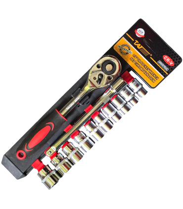 ست بکس ریلی 12 پارچه درایو 3/8 اینچ تات TAT مدل 12D38