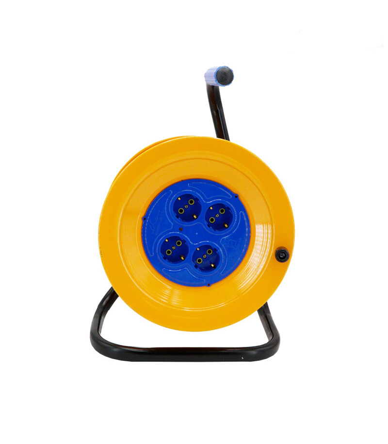 قرقره کابل جمع کن وحدت الکتریک ظرفیت 30 متر (رنگ بندی مختلف)