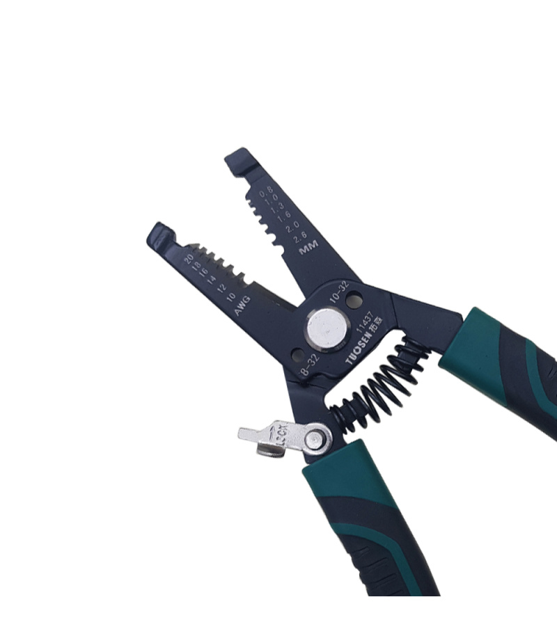 انبر سیم لخت کن و سیم چین چندکاره توسین TUOSEN مدل 11437