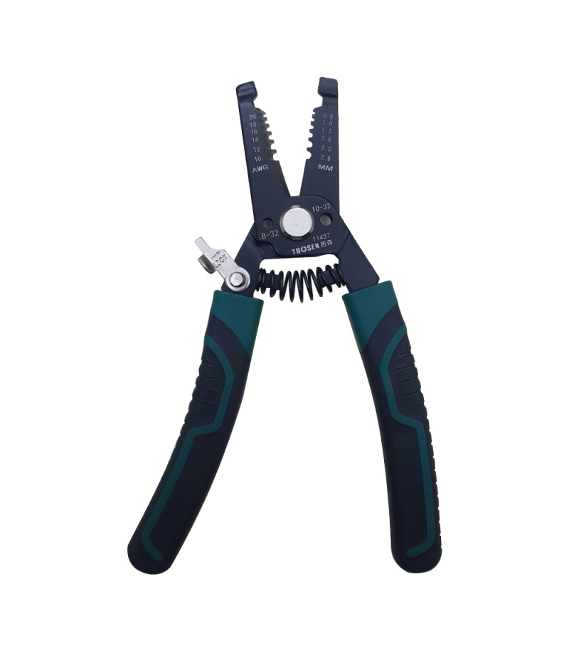 انبر سیم لخت کن و سیم چین چندکاره توسین TUOSEN مدل 11437