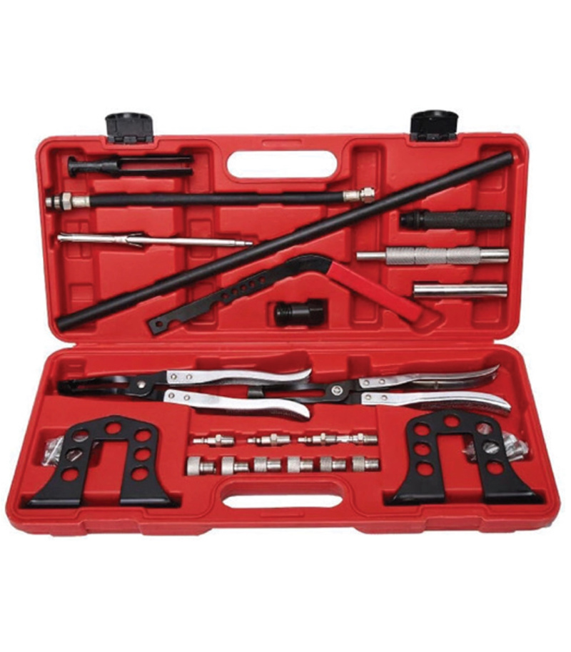 کیت 23 عددی کیت سرویس سرسیلندر و فنر سوپاپ الکاتولز LKTOOLS مدل A2079