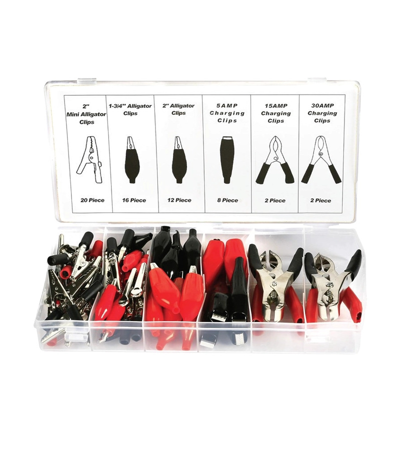 کیت 60 عددی انواع انبر اتصال کوچک و گیره اتصال الکاتولز LKTOOLS مدل Z5179