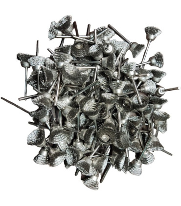 فرچه سیمی چتری مینیاتوری دنباله 3 (خاکستری)