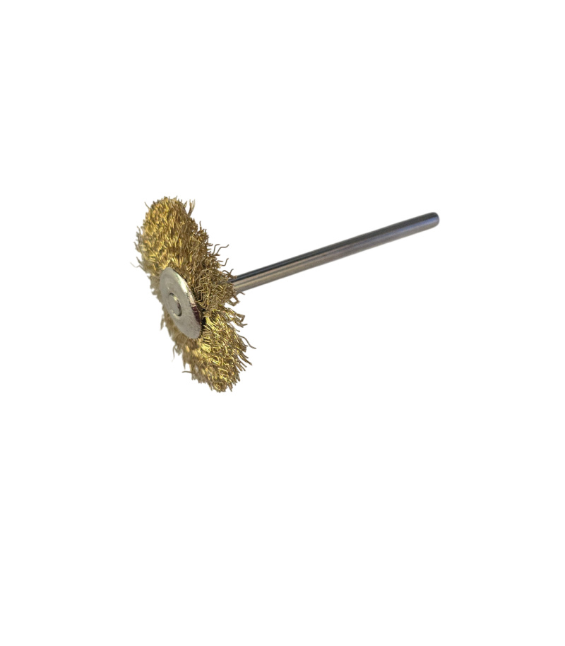 فرچه سیمی تخت مینیاتوری دنباله 3 (طلایی)