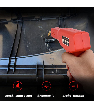 تفنگ جوش پلاستیک مدل H50 با جعبه