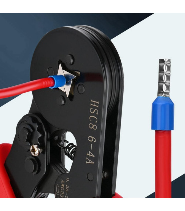 جعبه 1201 عددی سرسیم وایرشو به همراه انبر پرس وایرشو هلبرو HEL-BRO مدل HL1201