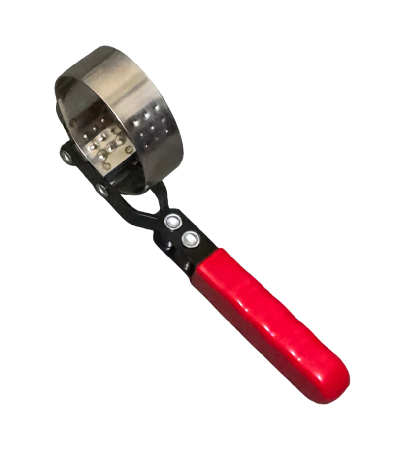 آچار فیلتر روغن سواری سایز 60-67 تسمه ای دسته چرخان OEM مدل 25373