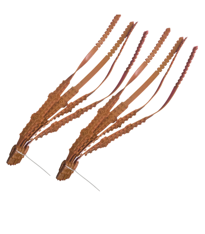 زنجیر چرخ کمری ژله‌ای 8 عددی TZ دندانه پلاستیکی مناسب تمامی خودرو های رینگ و تایر 13-14-15