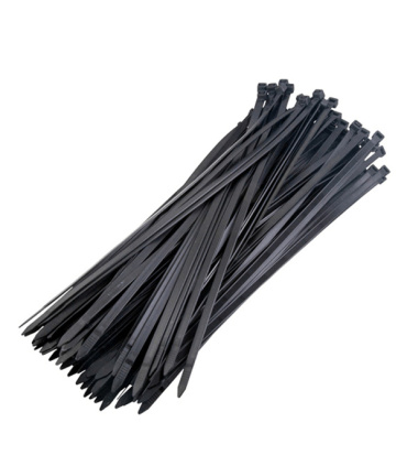 بست کمری 37سانت پلاستیکی 100 عددی سایز 4.8*370 میلیمتر MST مدل MS-370