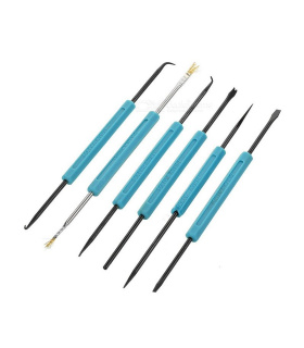 ست ابزار تعمیراتی لحیم کاری 6 عددی 2 سر مدل SA10