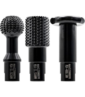 مجموعه 3 عددی چوب ساب پایه بلند مخصوص مینی فرز در اشکال استوانه ،کروی ،شیارزن مدل 66037