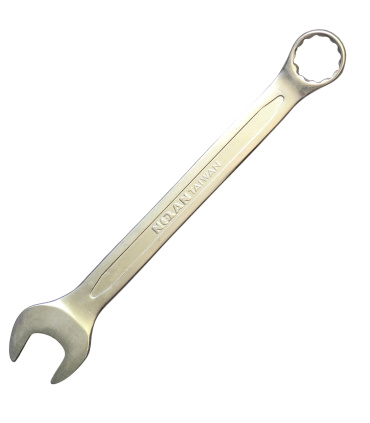 آچار یکسر تخت و یک سر رینگ سایز 32 حرفه ای نولان NOLAN تایوان گارانتی مادام العمر