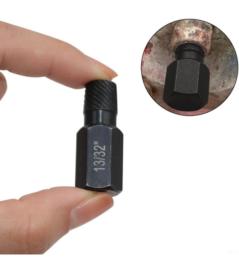 مجموعه 13 عددی قلاویز چپ گرد بکسی فشارقوی هلبرو HEL-BRO مدل HL1313