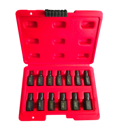 مجموعه 13 عددی قلاویز چپ گرد بکسی فشارقوی هلبرو HEL-BRO مدل HL1313