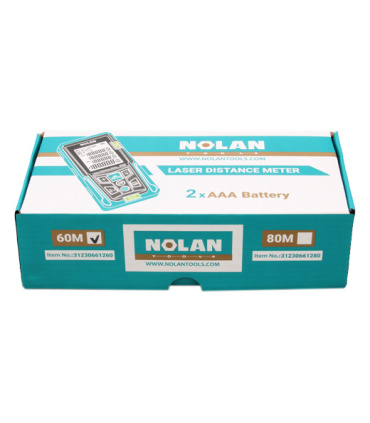 متر لیزری 60 متر حرفه ای نولان NOLAN مدل NL-661260 - آیتم نامبر 31230661260