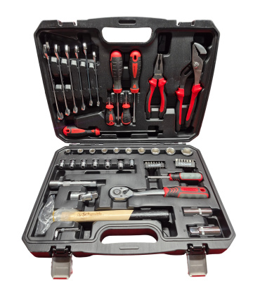 جعبه بکس و ابزار 56 پارچه اشمیت SCHMITH مدل SCH01Z01056