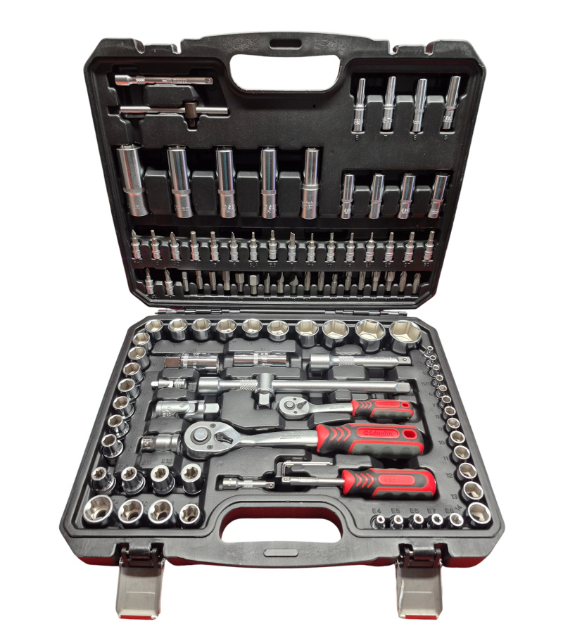 جعبه بکس 110پارچه درایو 1/4 و 1/2 اشمیت SCHMITH مدل SCH01Z01110 به سفارش آلمان