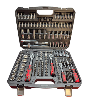 جعبه بکس 182 پارچه درایو 1/4 - 3/8 - 1/2 اینچ اشمیت SCHMITH مدل SCH01Z01182 به سفارش آلمان