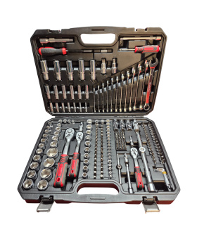 جعبه 222 پارچه بکس درایو 1/4 - 3/8 - 1/2 اینچ و آچار اشمیت SCHMITH مدل SCH01Z01222 به سفارش آلمان