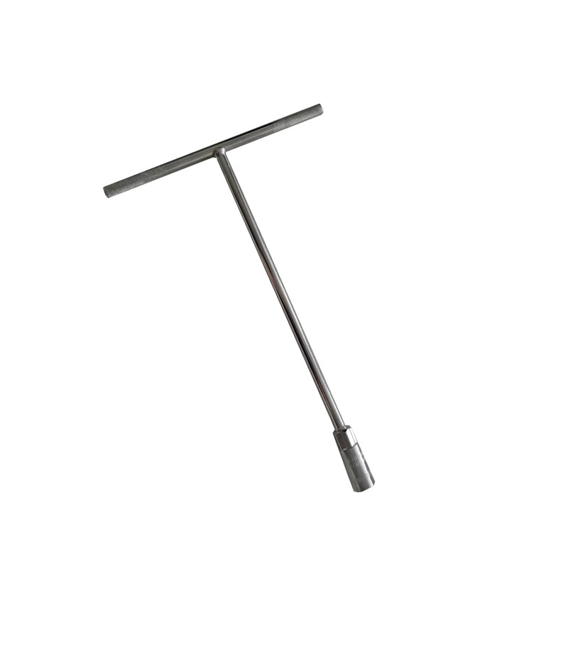 آچار بکس دسته تی سایز 12 صلیبی T ساتاوین ( نقره ای رنگ )