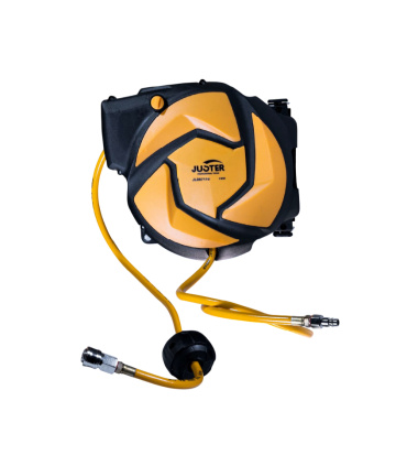 شیلنگ جمع کن اتوماتیک 10 متری مخصوص باد با پایه 180 درجه جاستر JUSTER مدل JLD67110