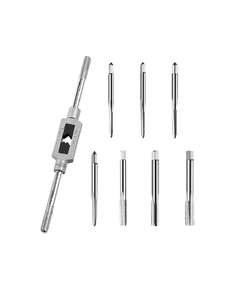 ست 8 عددی قلاویز بهمراه دسته قلاویز سایز 3 تا 12 جاستر JUSTER مدل JLD76007