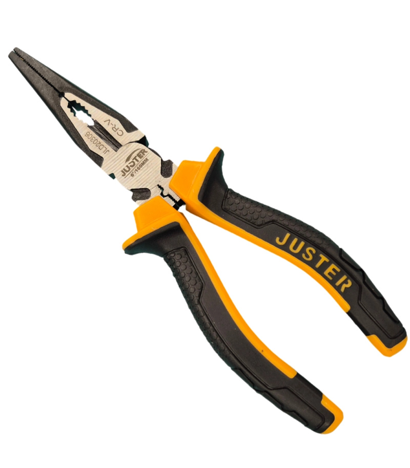 انبر دم باریک حرفه ای سایز 6 اینچ جاستر JUSTER مدل JLD20306