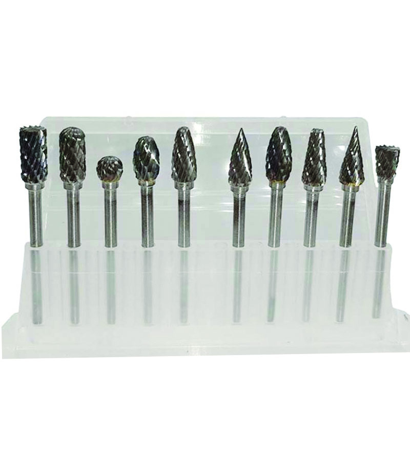 ست 10 عددی فرز فرم الماسه خشن مکسین MAXIN مدل 88049