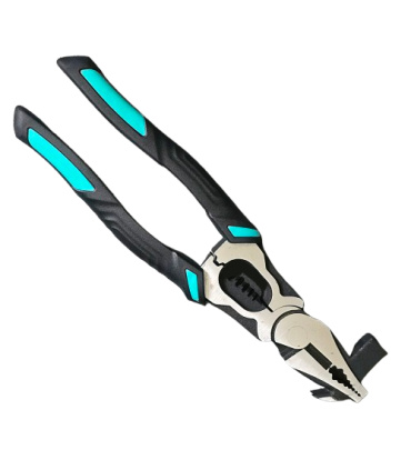 انبر دست فوق صنعتی سایز 9 اینچ پیچ بر ،سیم لخت و پرس سرسیم مکسین MAXIN مدل UOP9