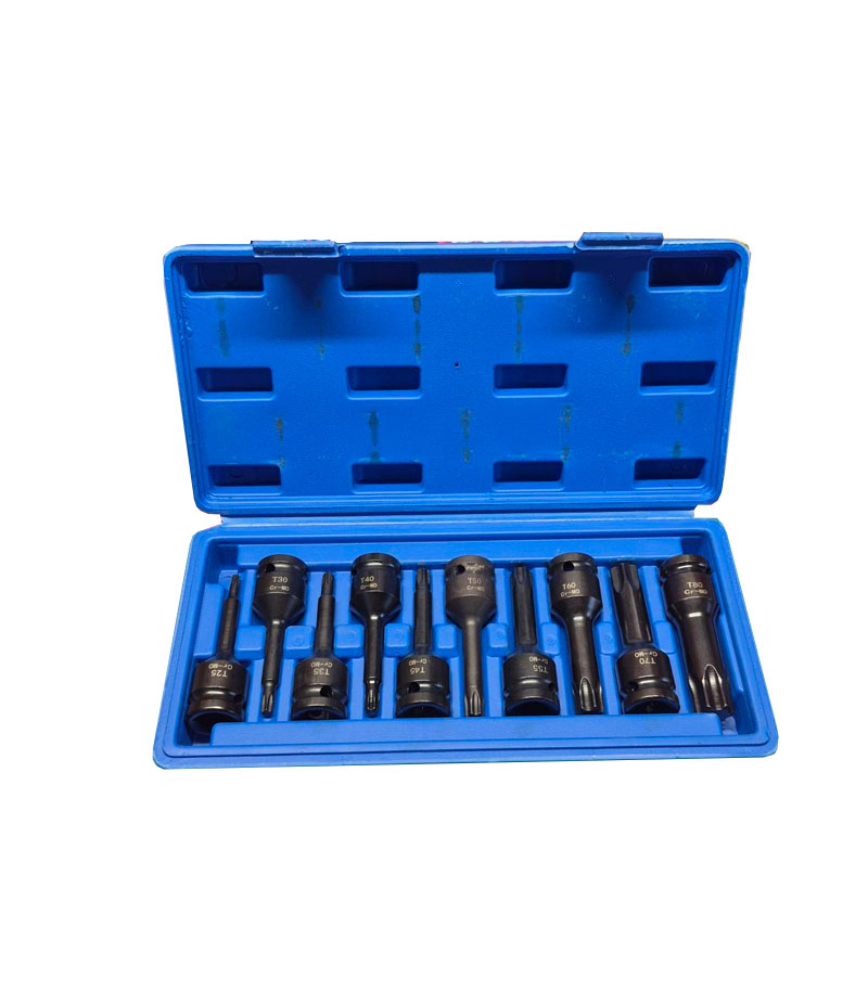 جعبه آلن بکسی 10 عددی ستاره T تی درایو 1/2 اینچ فشارقوی Cr-Mo آس تولز ASTOOLS مدل AS-3110T