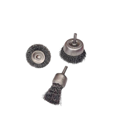 فرچه و برس سیمی سر دریلی 3 عددی کیلین KEYLINE88