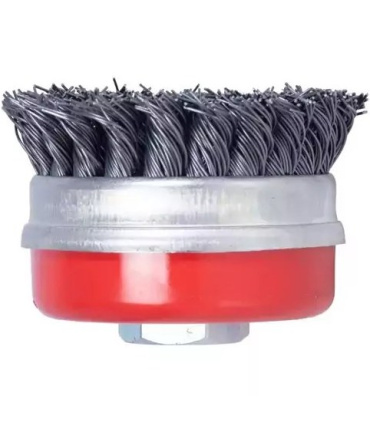 برس کاسه ای بافته طوقه دار جهان برس سایز 110 مدل 0041