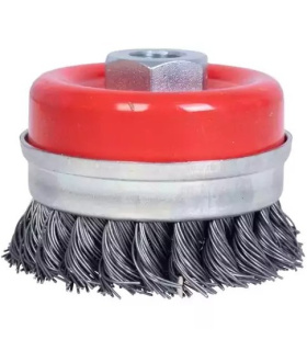 برس کاسه ای بافته طوقه دار جهان برس سایز 110 مدل 0041