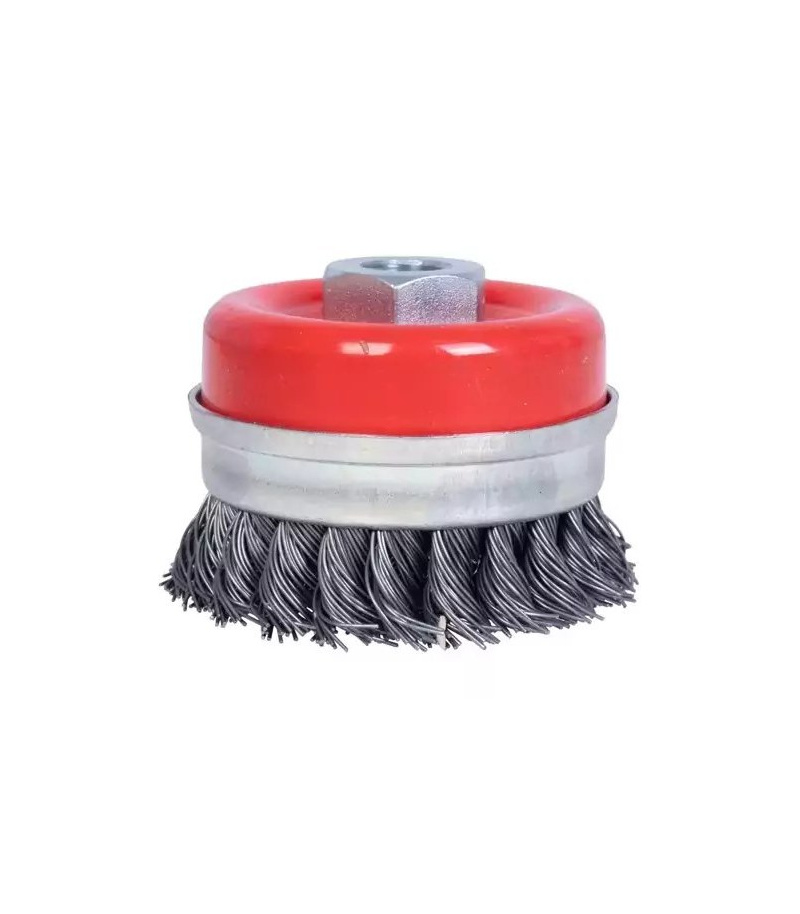 برس کاسه ای بافته طوقه دار جهان برس سایز 110 مدل 0041