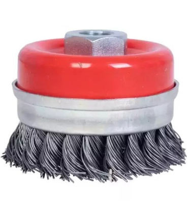 برس کاسه ای بافته طوقه دار جهان برس سایز 70 مدل 0038