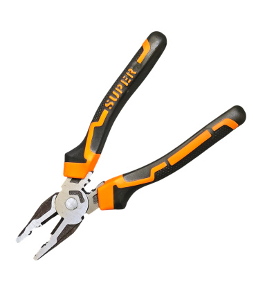 انبردست 8 اینچ پیچ بر، مهره بازکن مجهز به پرس سرسیم استیلا STILA مدل SP8