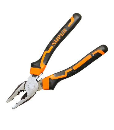 انبردست 8 اینچ پیچ بر، مهره بازکن مجهز به پرس سرسیم استیلا STILA مدل SP8